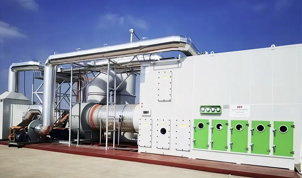 Guangdong Zhuhai Composite Materials VOCs Treatment Project Case