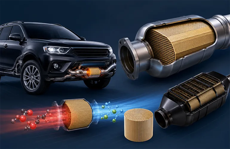 How Do Automotive Catalytic Converters Work With Precious Metal Catalysts?